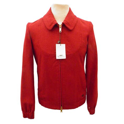 thomas burberry red jacket